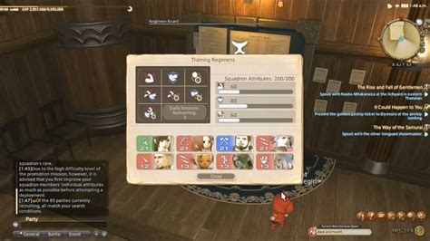 how to level squadron ffxiv.